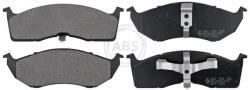 ABS set placute frana, frana disc ABS 38642 (38642)