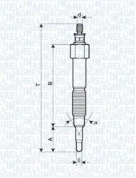 Magneti Marelli Bujie incandescenta MAGNETI MARELLI 062900093304 (062900093304)