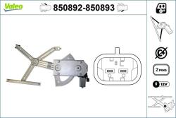 VALEO Mecanism actionare geam VALEO 850893 (850893)