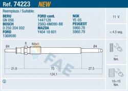 FAE Bujie incandescenta FAE 74223 (74223)