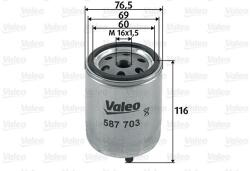 VALEO filtru combustibil VALEO 587703 (587703)