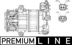 MAHLE Compresor, climatizare MAHLE BEHR *** PREMIUM LINE *** ACP 654 000P (ACP 654 000P)