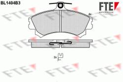 FTE set placute frana, frana disc FTE 9010177 (9010177)