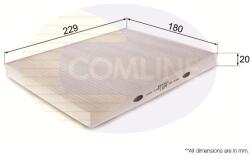 COMLINE Filtru, aer habitaclu COMLINE EKF301 (EKF301)