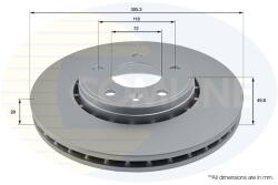 COMLINE Disc frana COMLINE ADC1110V (ADC1110V)