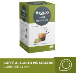 Caffè Toraldo Pistacchio pisztácia ízesítésű kávé párna (18 db a dobozban; 150 Ft/db) (10400206)