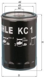 MAHLE filtru combustibil MAHLE KC 1 (KC 1)