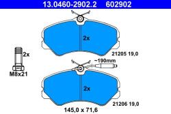 ATE set placute frana, frana disc ATE 13.0460-2902.2 (13.0460-2902.2)