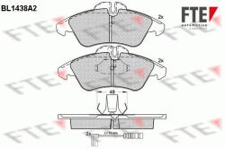 FTE set placute frana, frana disc FTE 9010187 (9010187)