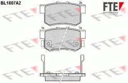 FTE set placute frana, frana disc FTE 9010383 (9010383)