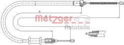 Metzger Autoteile Cablu, frana de parcare METZGER AUTOTEILE 11.6676 (11.6676)