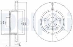DELPHI Disc frana DELPHI BG2860 (BG2860)