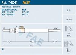 FAE Bujie incandescenta FAE 74241 (74241)