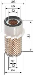 Bosch Filtru aer BOSCH F 026 400 337 (F 026 400 337)