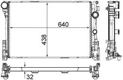 MAHLE Radiator, racire motor MAHLE BEHR *** PREMIUM LINE *** CR 83 000P (CR 83 000P)