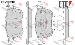 FTE set placute frana, frana disc FTE 9011143 (9011143)