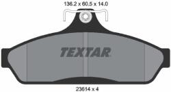 TEXTAR set placute frana, frana disc TEXTAR 2361401 (2361401)