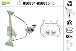 VALEO Mecanism actionare geam VALEO 850834 (850834)