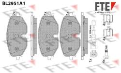 FTE set placute frana, frana disc FTE 9011194 (9011194)