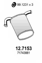 ASSO Toba esapament finala ASSO 12.7153 (12.7153)