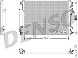 DENSO Condensator, climatizare DENSO DCN06001 (DCN06001)
