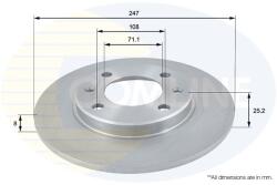 COMLINE Disc frana COMLINE ADC1512 (ADC1512)