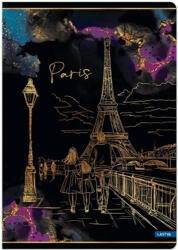 Lastva Füzet, LASTVA Gold City Paris, A5, 52 lapos, kockás (FLGCPAA552K)