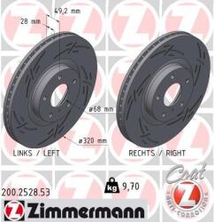 ZIMMERMANN Disc frana ZIMMERMANN BLACK Z 200.2528. 53 (200.2528.53)
