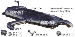 ERNST Toba esapament finala ERNST 155076 (155076)