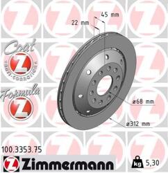 ZIMMERMANN Disc frana ZIMMERMANN FORMULA Z 100.3353. 75 (100.3353.75)
