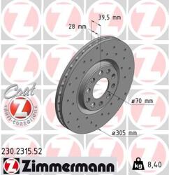ZIMMERMANN Disc frana ZIMMERMANN SPORT Z 230.2315. 52 (230.2315.52)