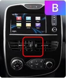 TopNAVI Renault Clio 4 2012- 2016 10.1" Android multimédia autórádió érintőkijelzős fejegység - B verzió / 4GB+ 64GB Carplay WIFI (TN-RENAULT-CLIO-4-8)