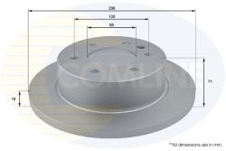 COMLINE Disc frana COMLINE ADC1639 (ADC1639)