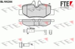 FTE set placute frana, frana disc FTE 9010538 (9010538)