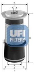UFI Filtru aer UFI 27. A60.00 (27.A60.00) - automobilus
