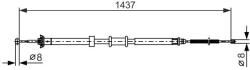 Bosch Cablu, frana de parcare BOSCH 1 987 482 391 (1 987 482 391)