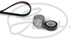 GATES Set curea transmisie cu caneluri GATES Micro-V® UNIQUE FIT K015PK1665XS (K015PK1665XS)