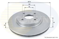 COMLINE Disc frana COMLINE ADC0457V (ADC0457V)