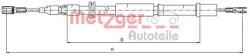 Metzger Autoteile Cablu, frana de parcare METZGER AUTOTEILE 10.9832 (10.9832)