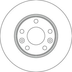 TRW Disc frana TRW DF4637 (DF4637)