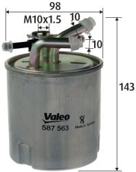 VALEO filtru combustibil VALEO 587563 (587563)