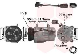 VAN WEZEL Compresor, climatizare VAN WEZEL 0300K003 (0300K003)