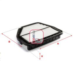 SOFIMA Filtru aer SOFIMA S 3392 A (S 3392 A) - automobilus
