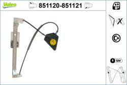 VALEO Mecanism actionare geam VALEO 851121 (851121)