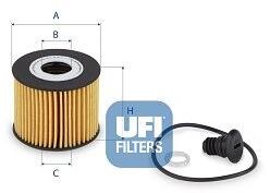 UFI Filtru ulei UFI 25.268. 00 (25.268.00)