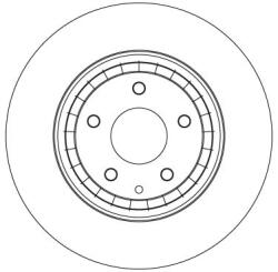 TRW Disc frana TRW SINGLE DF4611S (DF4611S)