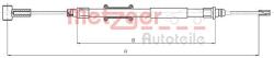 Metzger Autoteile Cablu, frana de parcare METZGER AUTOTEILE 10.4745 (10.4745)