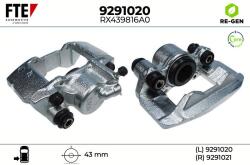 FTE Etrier frana FTE 9291020 (9291020)