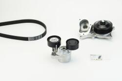 CONTITECH Pompa apa + Set curea transmisie cu caneluri CONTITECH 6PK1698WP2 (6PK1698WP2)