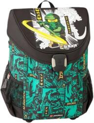 LEGO® Ghiozdan scoala Easy LEGO Core Line - design NinjaGo, Green (LG-20043-2301) - ihtis